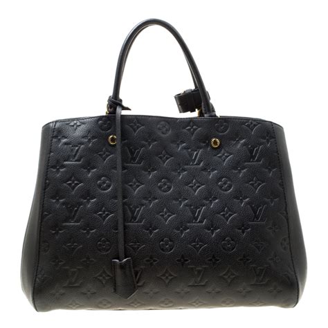 louis vuitton bag black monogram.